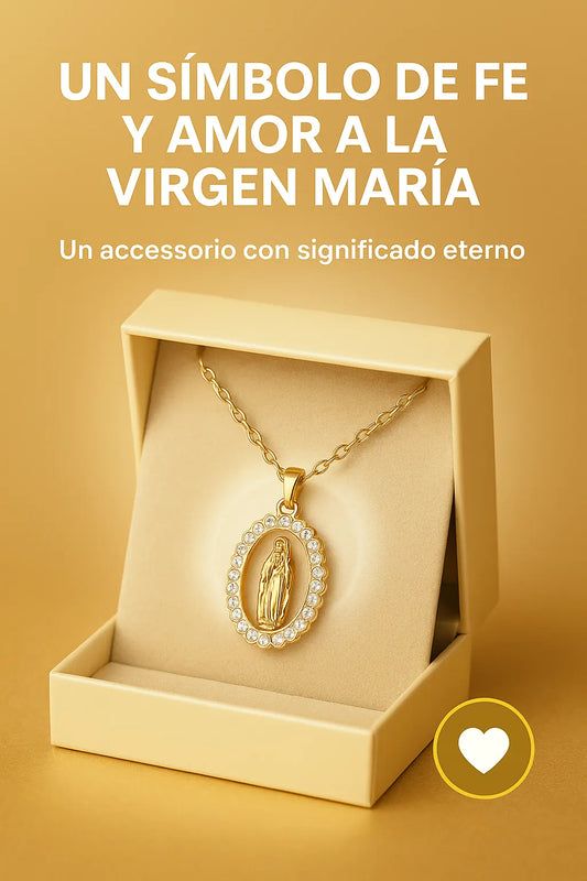 Collar Virgen Maria +CAJAREGALO